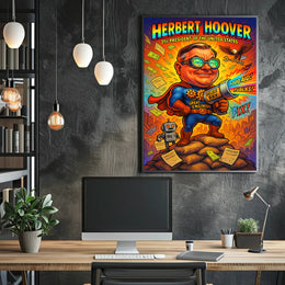 Herbert Hoover 31st President Poster PosterGoat