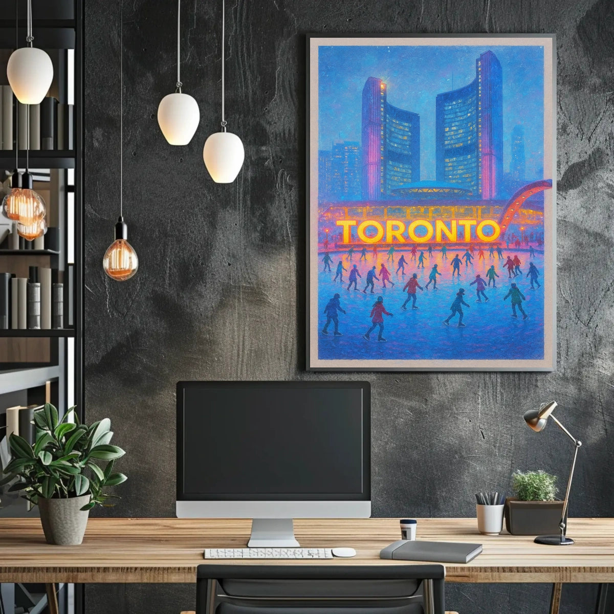Toronto Winter Wonderland Poster