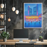 Toronto Winter Wonderland Poster