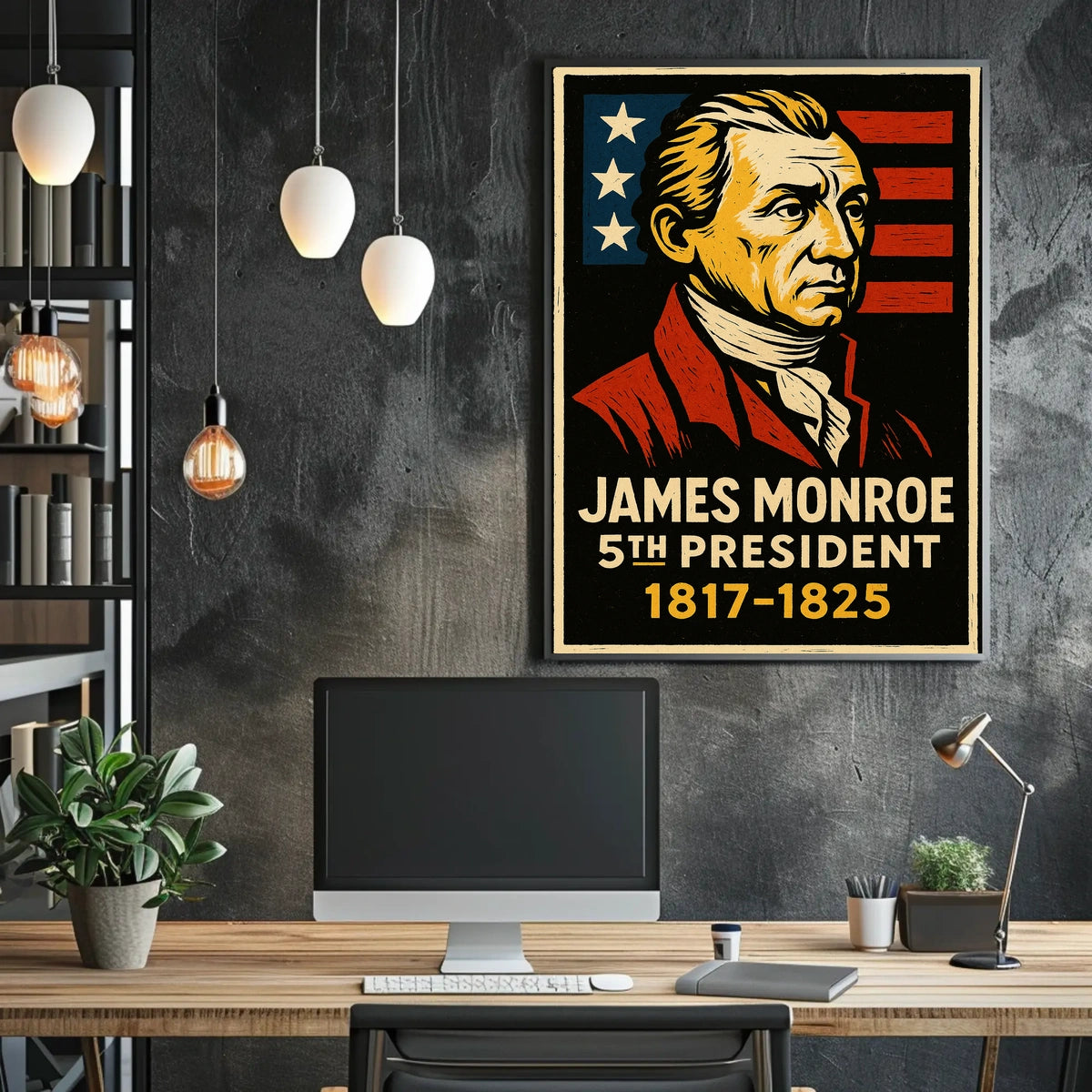 James Monroe 5Th President Poster