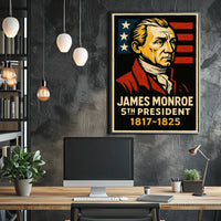 James Monroe 5Th President Poster
