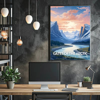 Gates of the Arctic Scenic National Park Poster