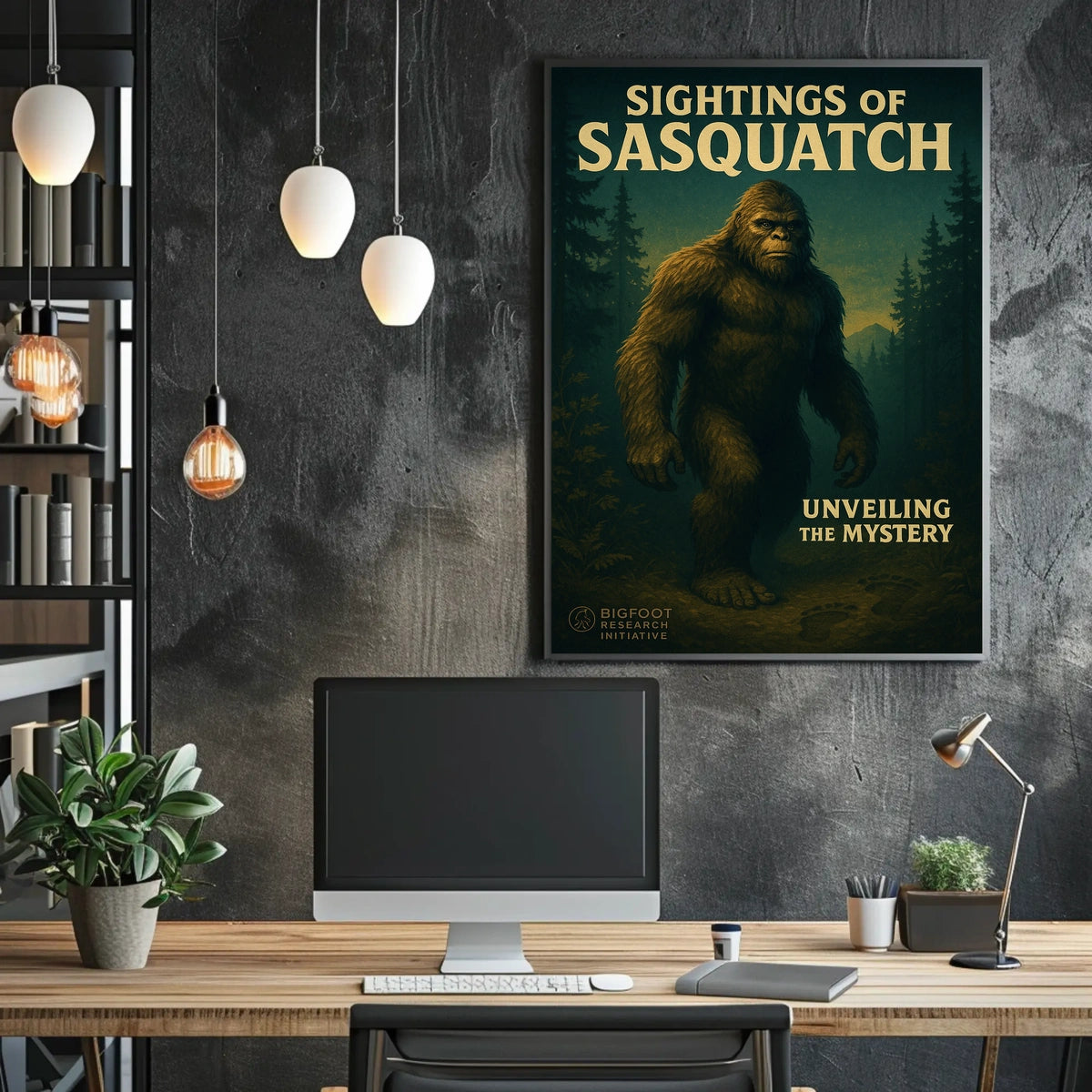 Sightings of Sasquatch Poster