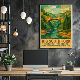 Big South Fork Scenic Area Poster