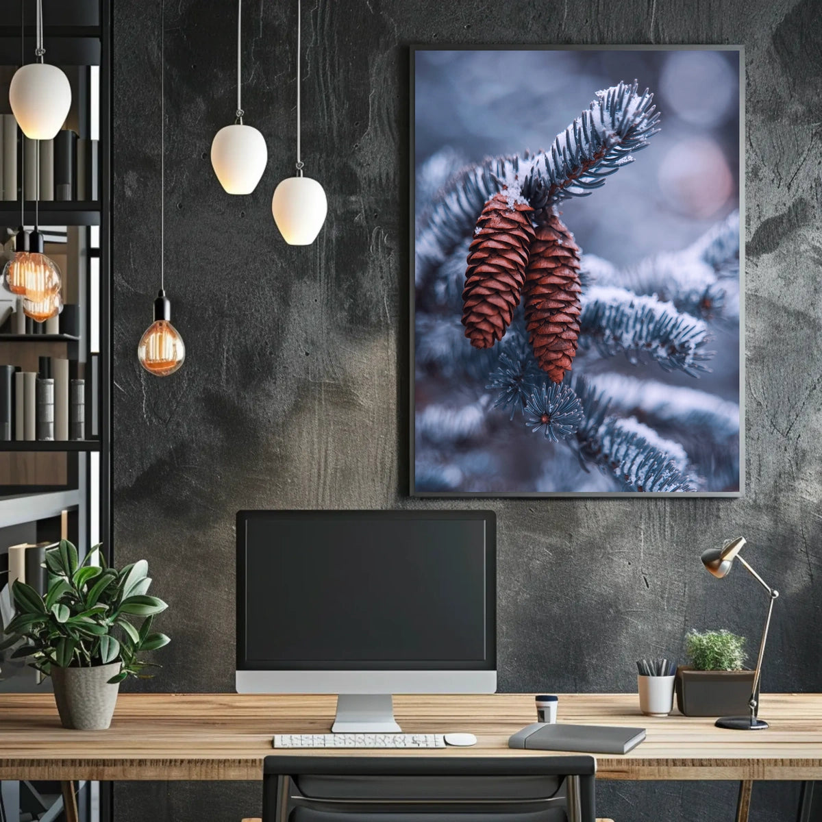 WinterS Embrace Poster