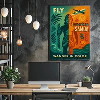 Explore American Samoa Vibrant Travel Poster PosterGoat