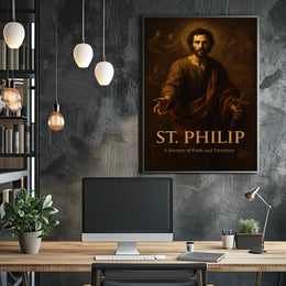 St. Philip A Journey Of Faith Poster