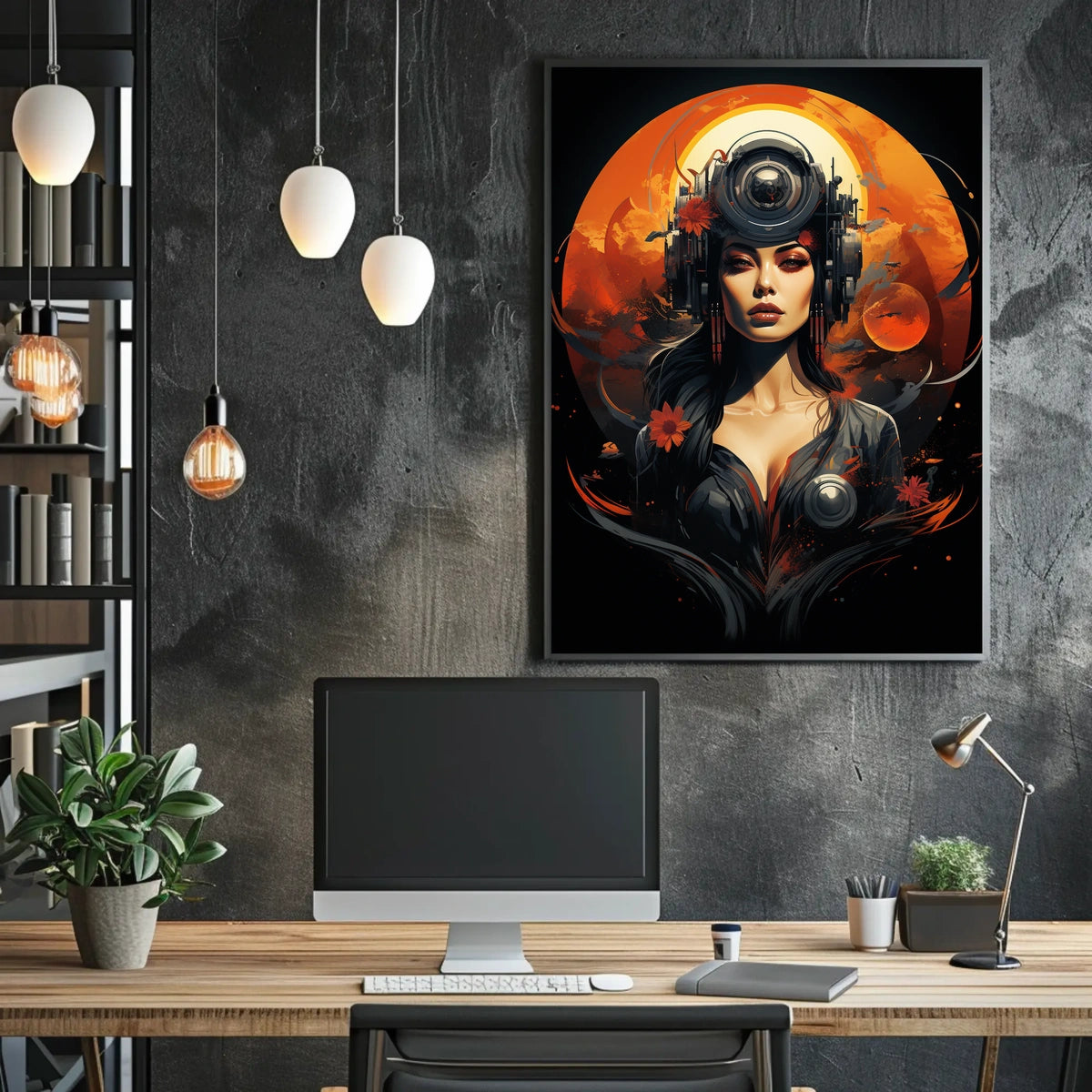 Futuristic Visionary Poster