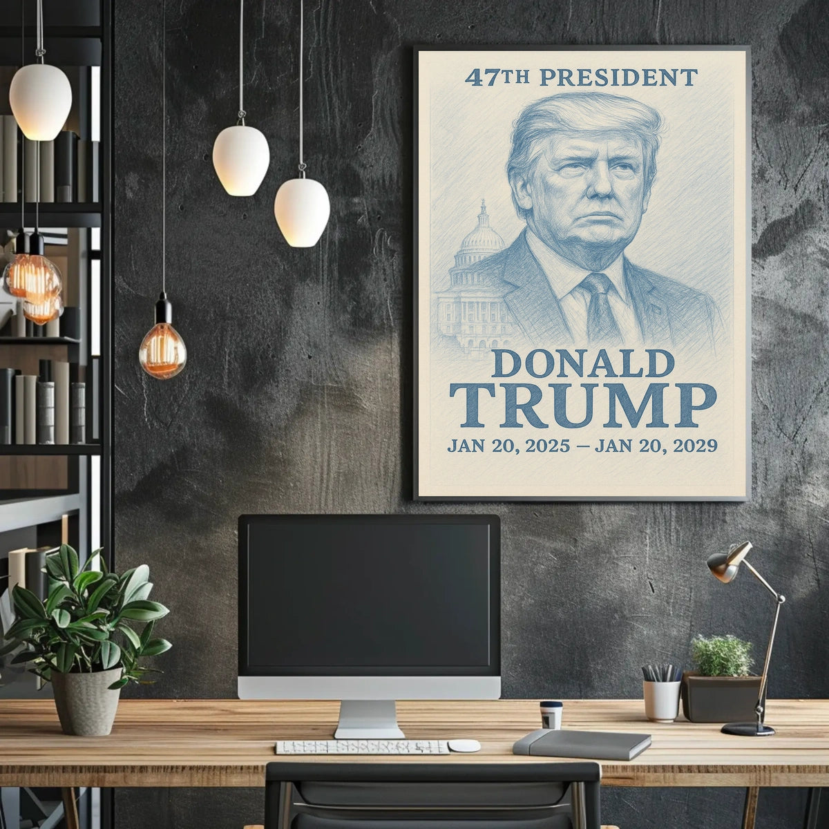 Donald Trump Pathway to Leadership Poster