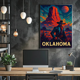 Oklahoma Western Adventure Poster
