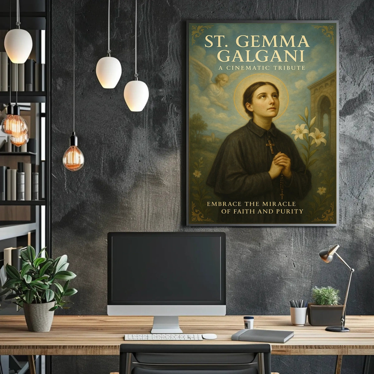 St. Gemma Galgani A Cinematic Tribute Poster
