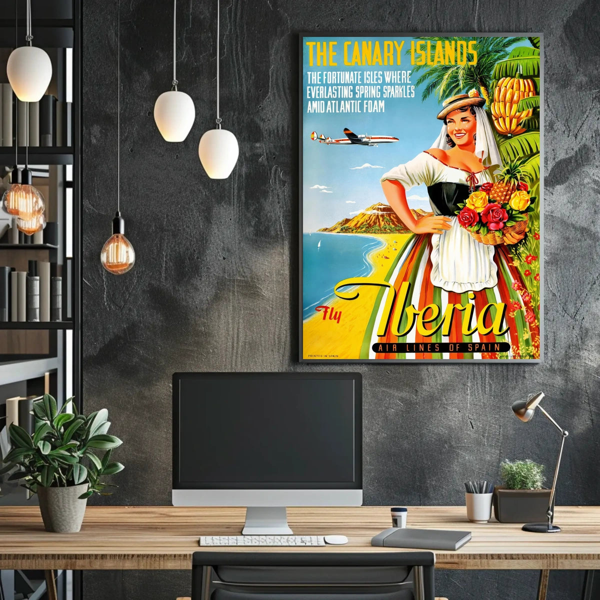 Discover The Canary Islands Poster
