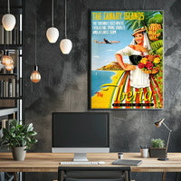 Discover The Canary Islands Poster