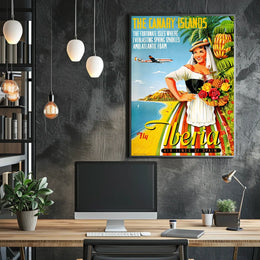 Discover The Canary Islands Poster