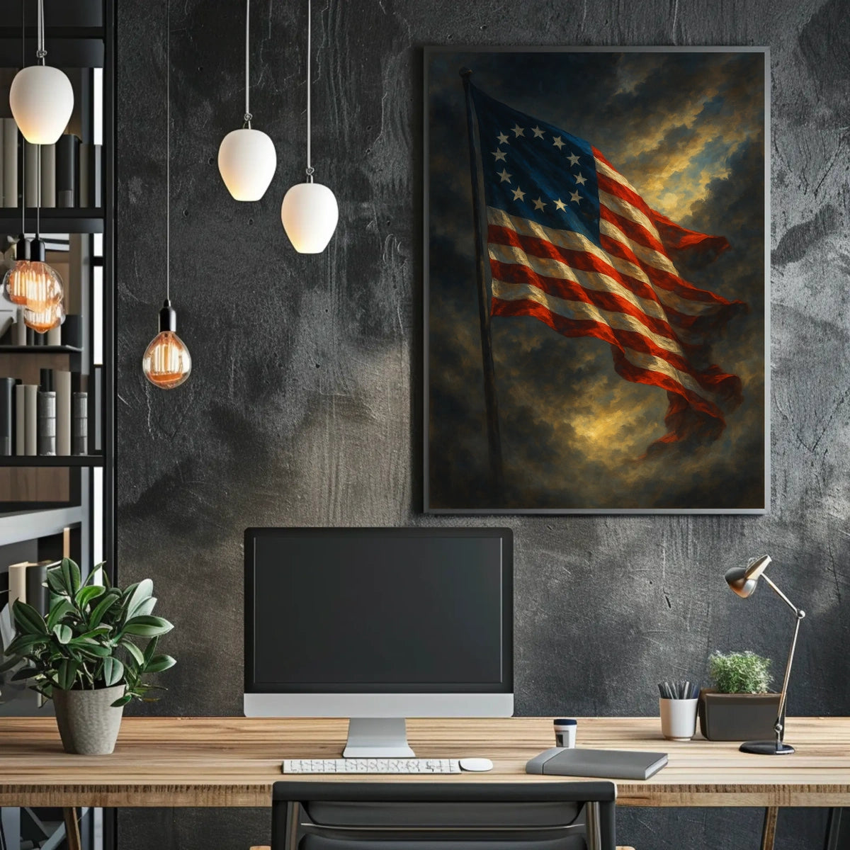 The Betsy Ross Flag Poster