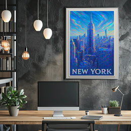 New York Skyline Poster
