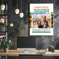 Opal Lee's 2016 Walk Inspires Cultural or Heritage Poster