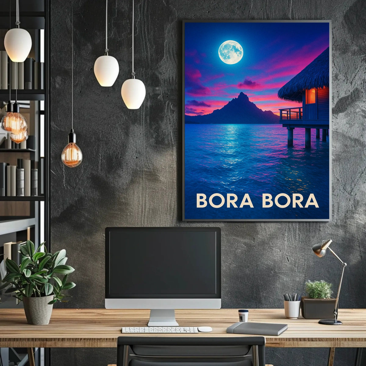 Bora Bora Paradise Poster