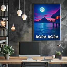 Bora Bora Paradise Poster