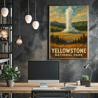 Yellowstone National Park Poster