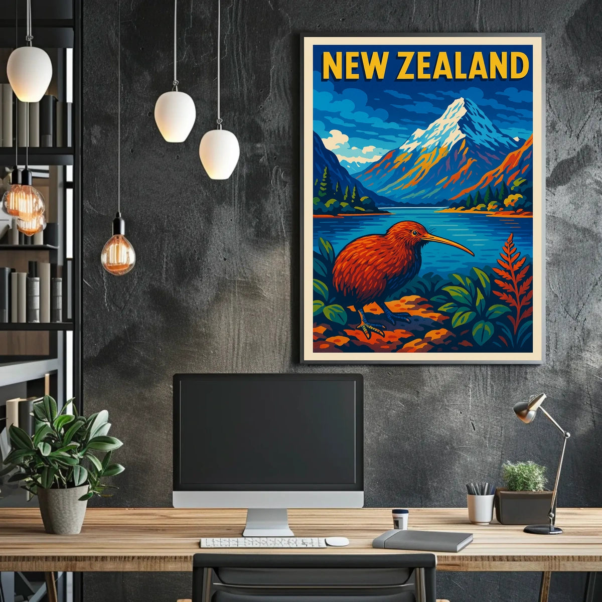 New Zealand Scenic Poster