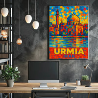 Urmia, Iran A Vibrant Mosaic Poster