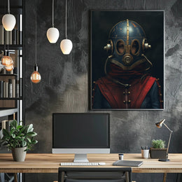 Steampunk Explorer Poster PosterGoat