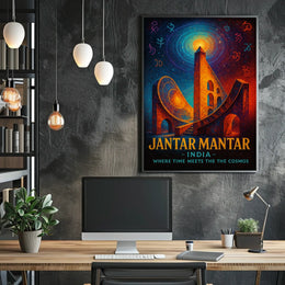 Jantar Mantar Where Time Meets the Cosmos Poster
