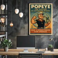 Popeye 1929 Art Poster POP-32