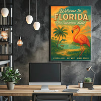 Welcome to Florida The Sunshine State Poster