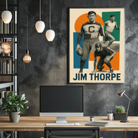 Jim Thorpe Athletic Legend Poster