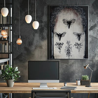 Entomology and Botanical Vintage Artistic Poster PosterGoat