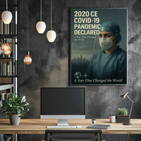 COVID-19 Pandemic Declared Poster Art Print for 2020 CE PosterGoat