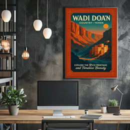 Wadi DoAn YemenS Timeless Beauty Poster