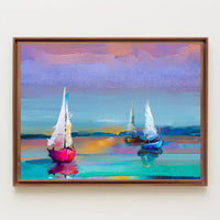 Tranquil Sailing Poster