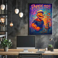 Popeye Vintage Poster Art Print 1929 Timeless Icon