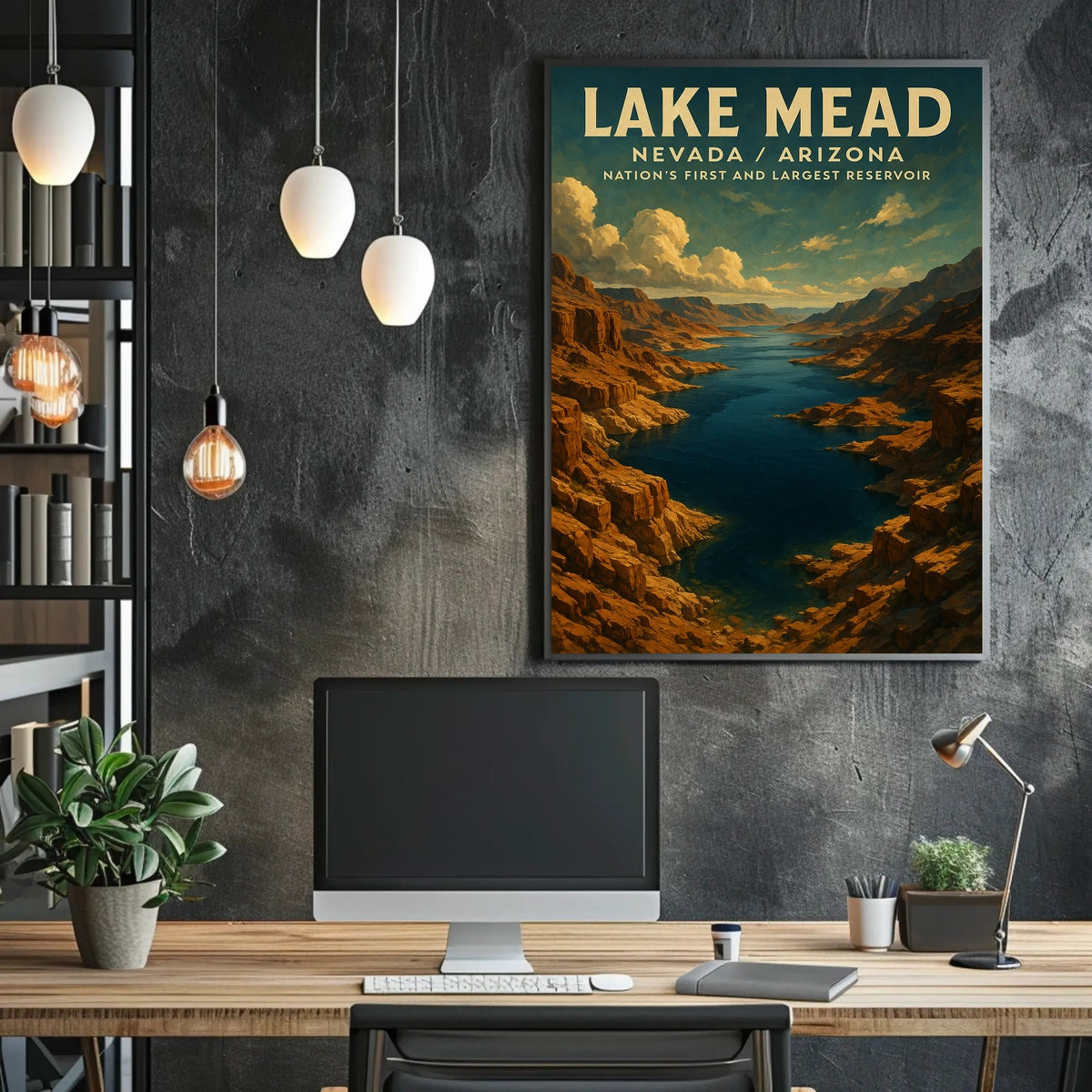 Lake Mead NationS First And Largest Poster