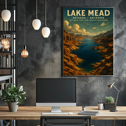 Lake Mead NationS First And Largest Poster
