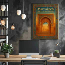 Marrakech Jewel of the Desert Poster
