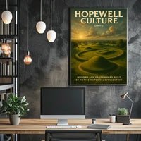 Hopewell Culture Ohio Poster