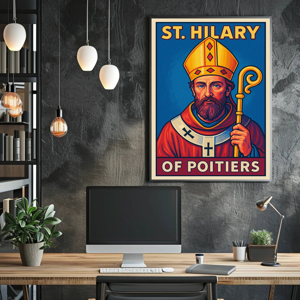 St. Hilary of Poitiers Poster