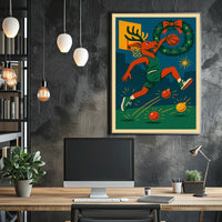 Holiday Hoops Poster