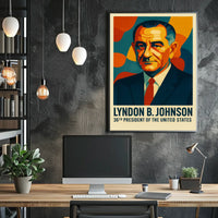 Lyndon B. Johnson 36Th President Poster
