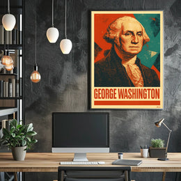 George Washington 1St President Poster