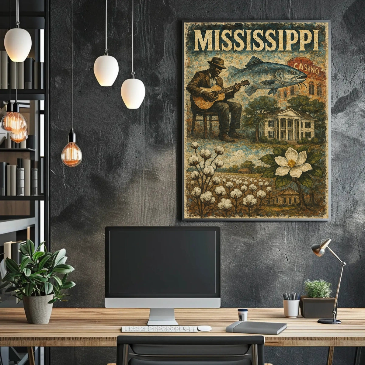 Mississippi Heritage Poster