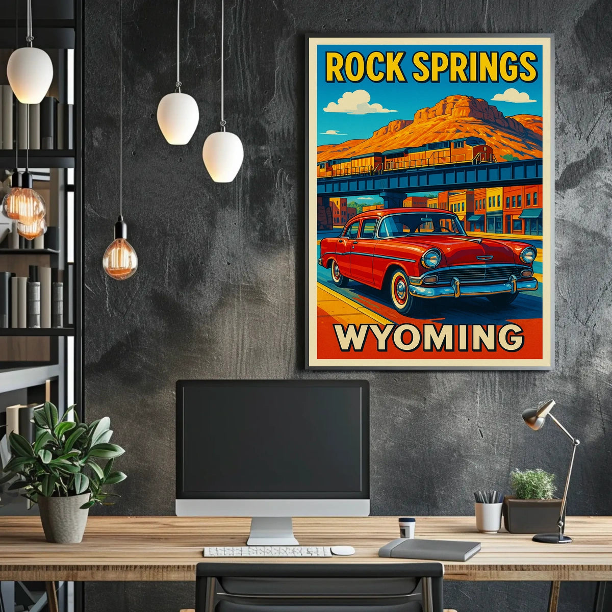 Rock Springs, Wyoming Poster