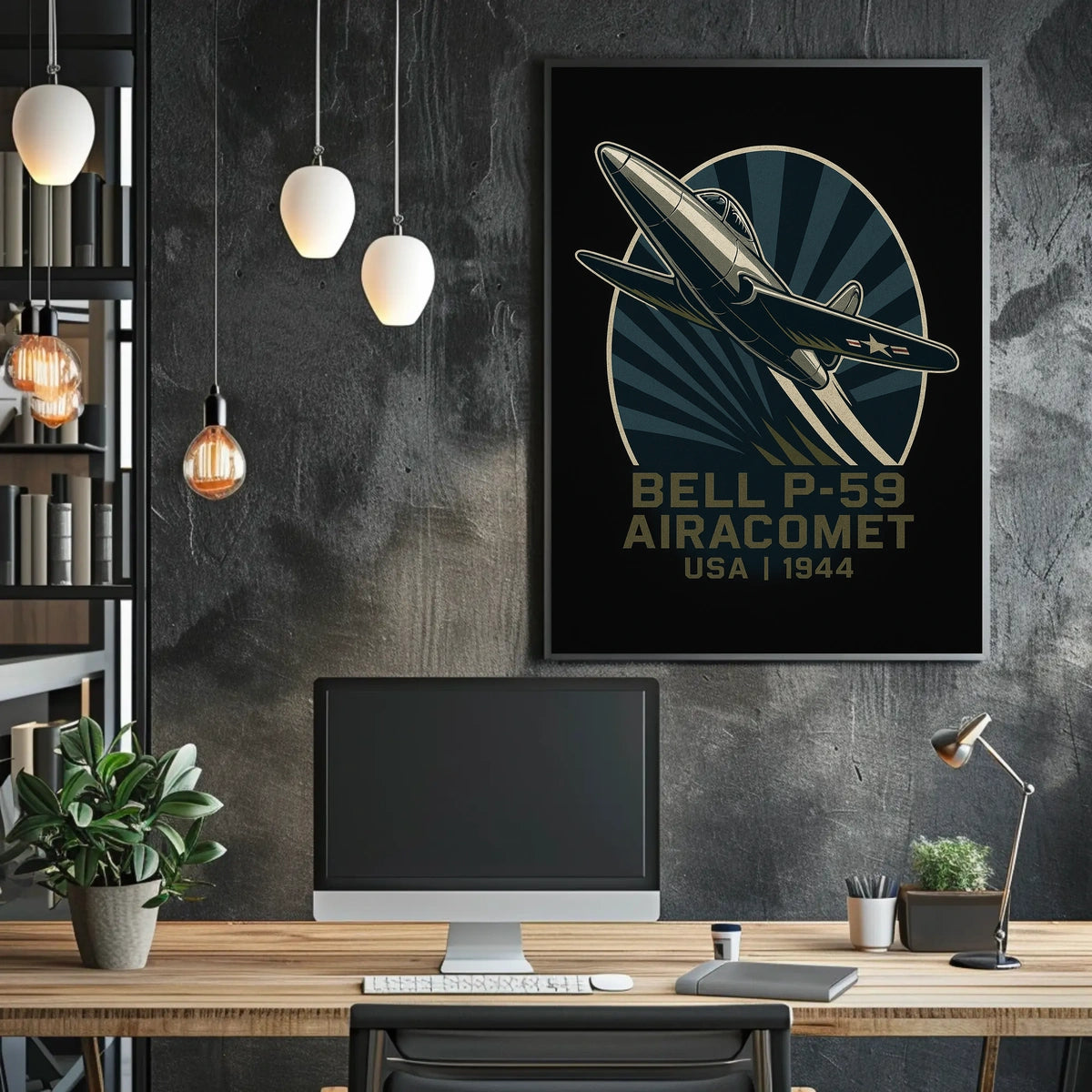 Bell P-59 Airacomet USA 1944 Poster