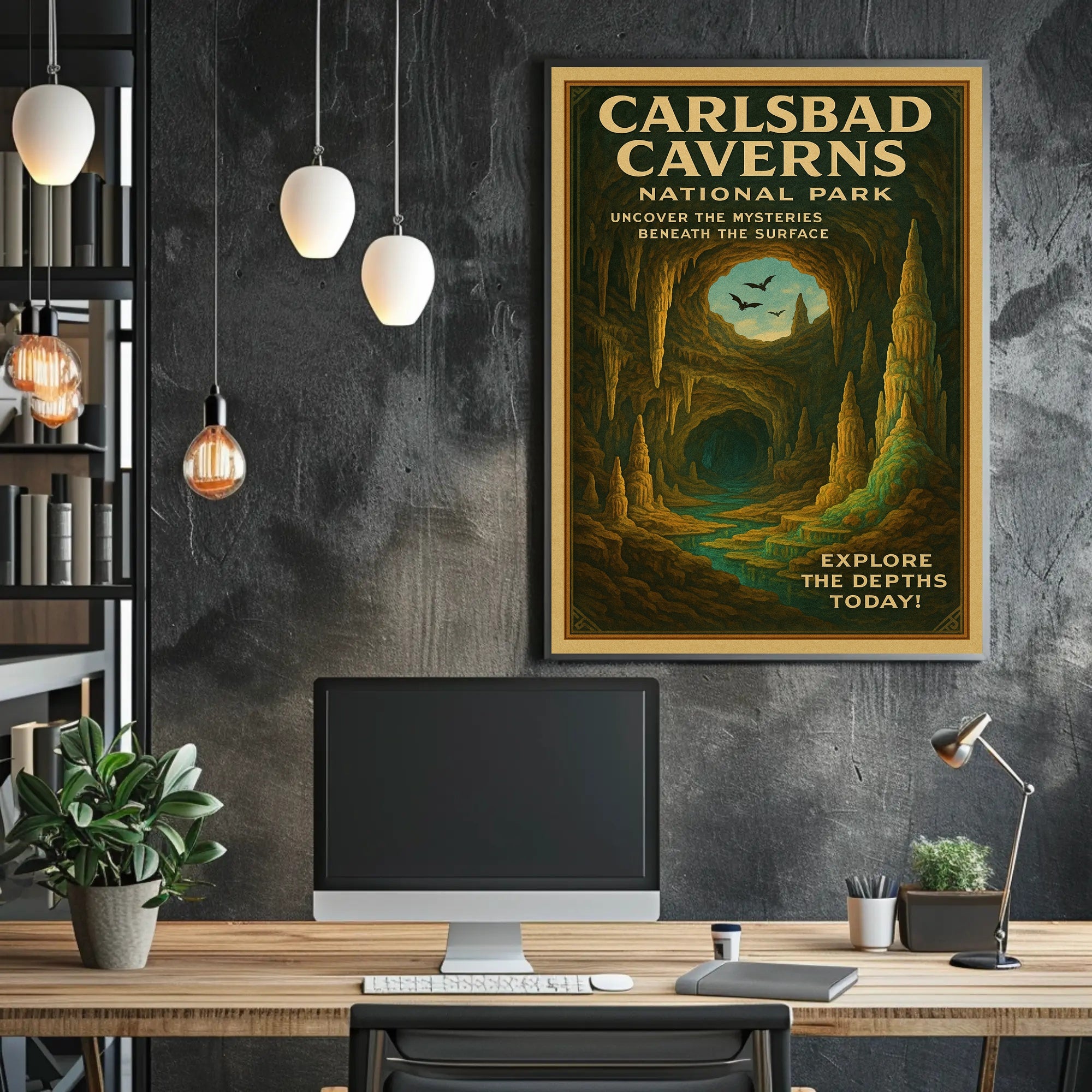 Discover Carlsbad Caverns Wall Art Print