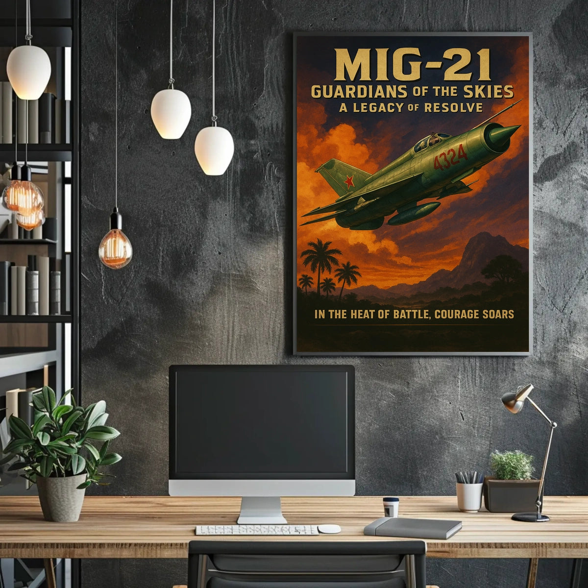 MiG-21 Guardians of the Skies Poster