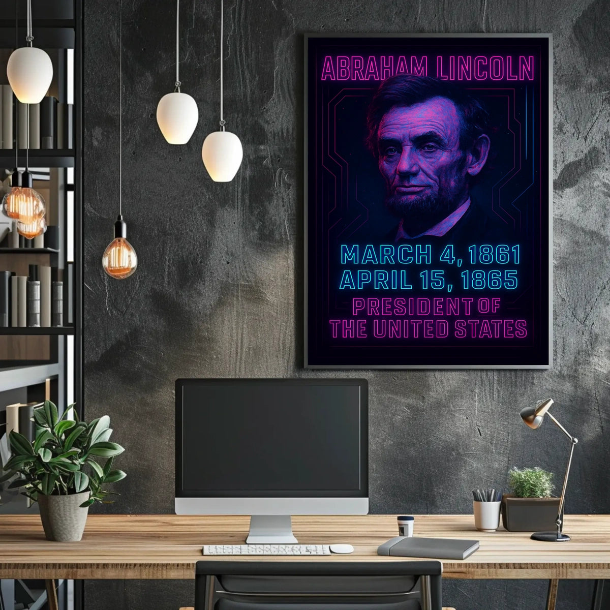Abraham Lincoln 16Th President Poster